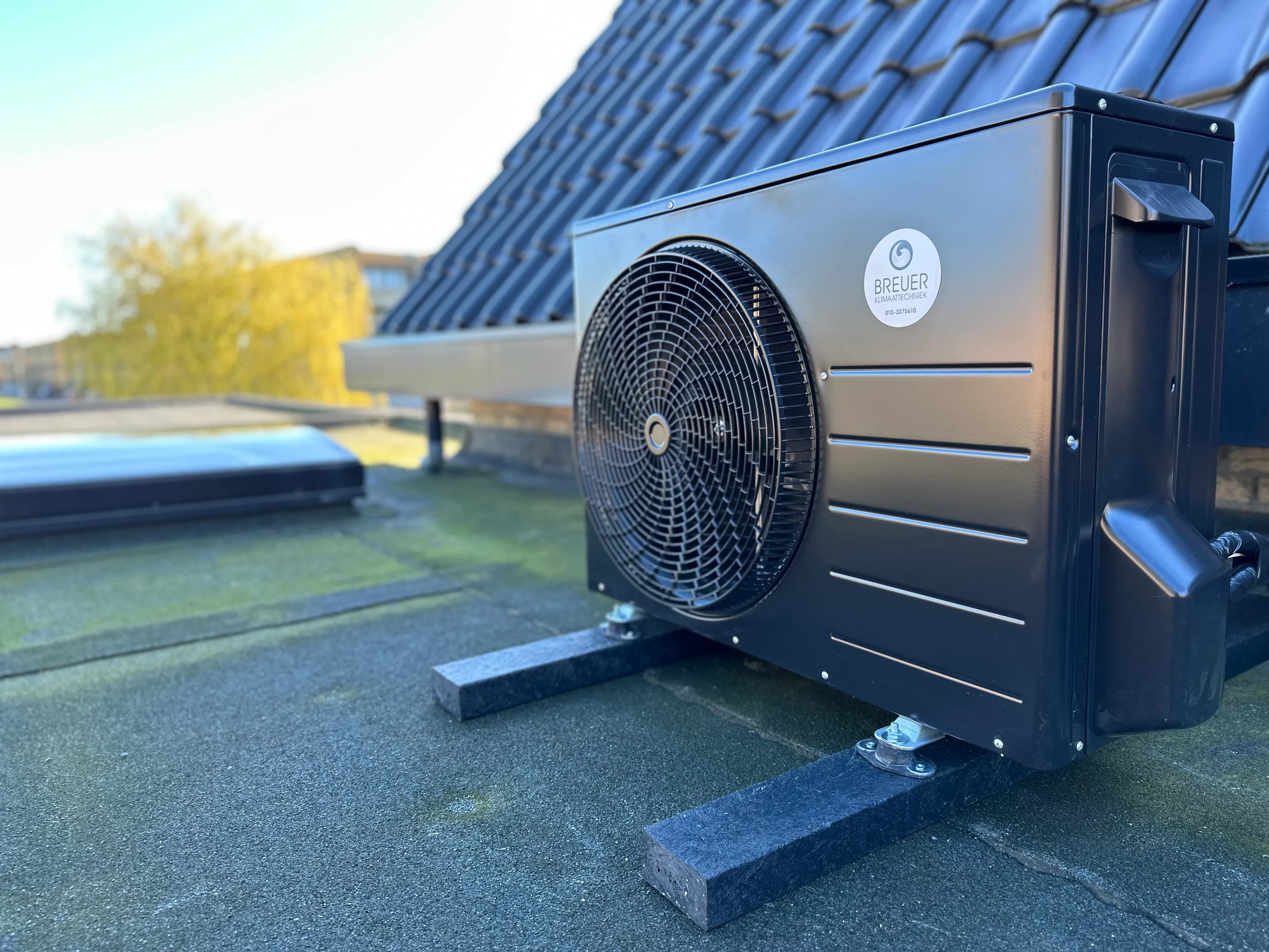 Buitenunit in kleur