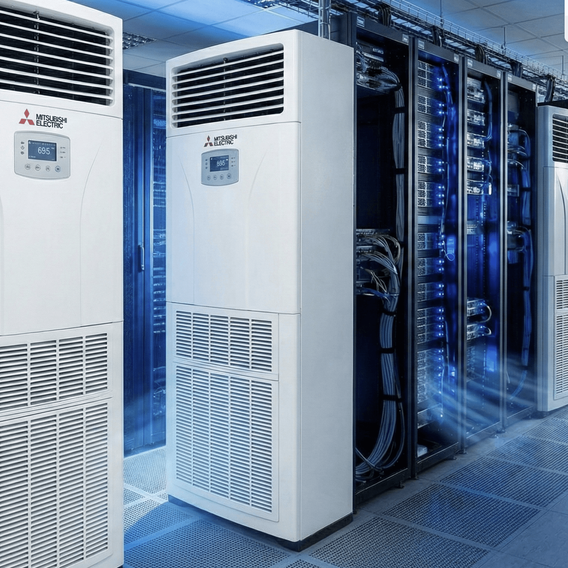 Serverruimte Koeling (crac)   Mitsubishi